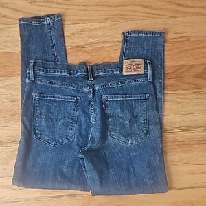 Levi's Womens's 311 Skinny Blue Jeans